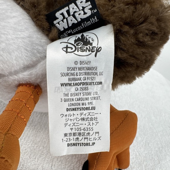 Disney Store Star Wars Porg Plush Toy The Last Jedi‎ Stuffed Animal Owl 11" - Picture 6 of 8